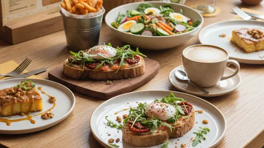 plats-gourmands-brunch-rennes Tartines gourmandes, salade fraiche et café artisanal