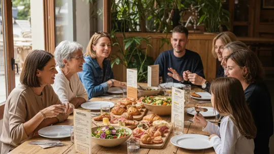 restaurant-brunch-famille-rennes Moment en famille autour des plats à partager